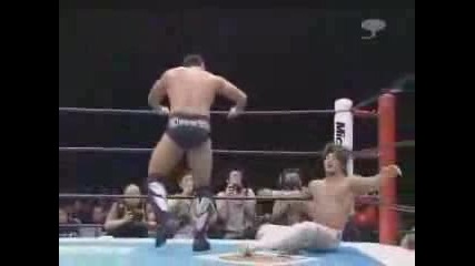 NJPW Hiroshi Tanahashi vs. Yuji Nagata