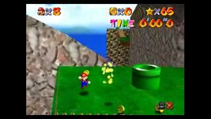 Super Mario64 - Pluck The Piranha Flower Speedrun