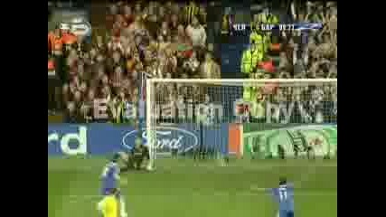 Chelsea vs Barcelona Michael Essien goal