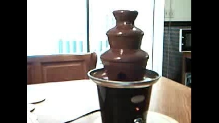 Chocolate Fountain Maiden Voyage