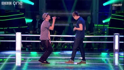 Bill Downs Vs Max Milner Beggin - The Voice Uk - Battles 1 - 21.04.2012