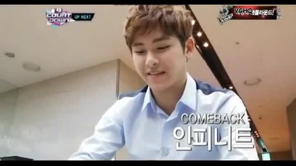 M Countdown Waiting room - Infinite [cut]