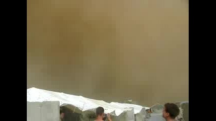 Insane Sandstorm In Afghanistan