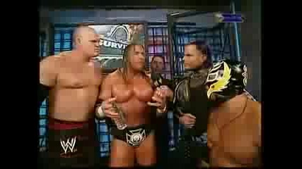 Team Triple H Backstage