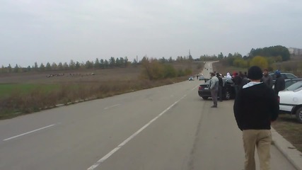 opel astra vs peugeot 106 gonki dobrich