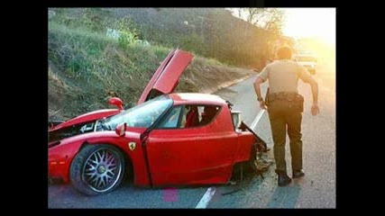 Ужасна Катастрофа На  Ferrari Enzo
