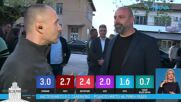 Славяново празнува победата на Румен Радев след първия exit poll