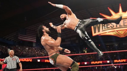 Ricochet vs. Jinder Mahal: Raw, March 18, 2019