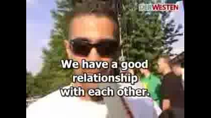 Tokio hotel and Bushido on red carpet - Comet 2008 subs