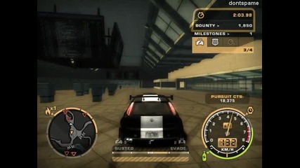 Most Wanted Едно Начало Писта 27 (pursuit)