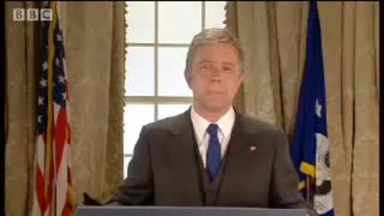 Comedy sketch! George W Bush - who is your choice for president 