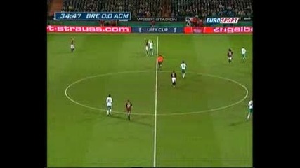 Вердер Бремен - Милан 1:1
