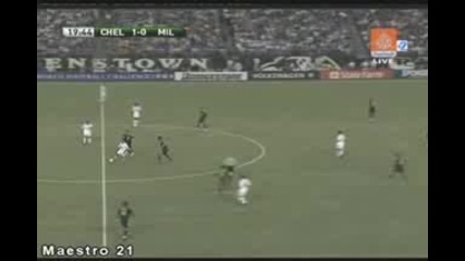Ronaldinho vs. Chelsea - Все още е добар