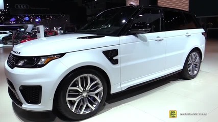 2015 Range Rover Sport Svr - Exterior Walkaround - 2014 La Auto Show