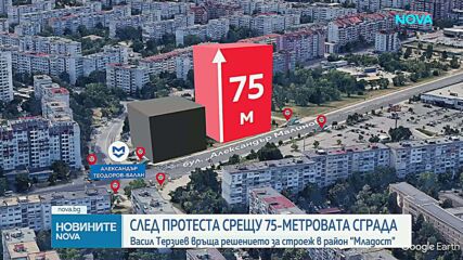 Васил Терзиев върна за повторно разглеждане решението за строеж на 75-метровата сграда в „Младост”