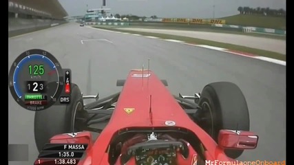 Formula1 2011 Malaysia Fp1 - Massa Onboard 