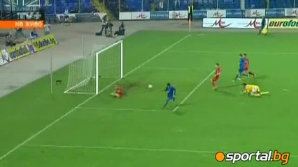 Левски 5 - 2 Калмар Всички Голове 5.08.10 