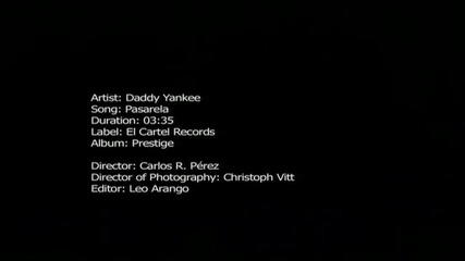 Daddy Yankee - Pasarela 2012 .. / Prestige /