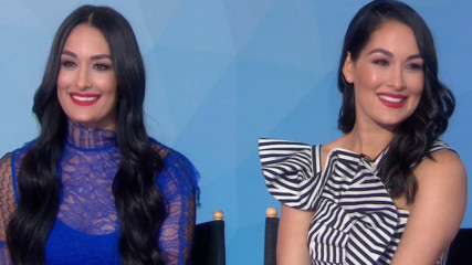 Nikki and Brie Bella respond to John Cena's comments with Kathie Lee Gifford and Hoda Kotb on NBC's "Today"