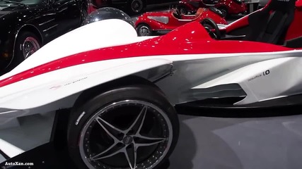 Sbarro Triple Race Car Concept - Exterior and Interior Walka