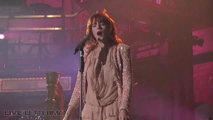 Florence + The Machine - Cosmic Love (live on Letterman)