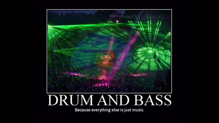 Много яка drum and bass muzika 
