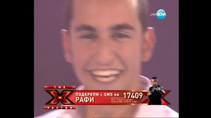 Рафи - Don't Stop The Music - X Factor Концертите Bulgaria
