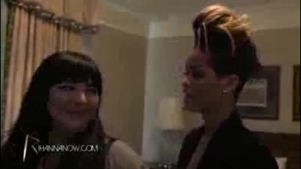 Rihanna behind the scenes of Rated R Photoshoot // Риана зад сцената на си албум 