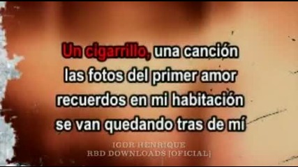 Rbd - Tras De Mi (karaoke Original) 