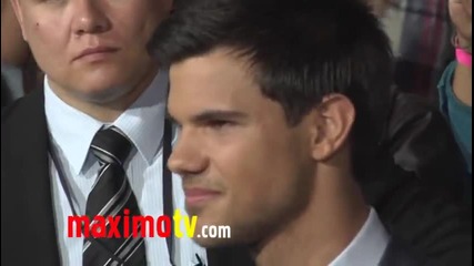 Taylor Lautner at Abduction World Premiere Arrivals