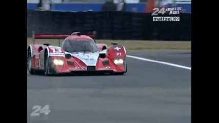2009 Le Mans 24 Hours Qualifying Andrea Belicchi Jump 