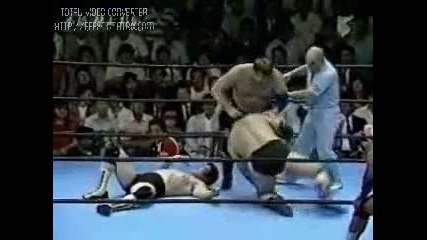 Kenta Kobashi & Jumbo Tsuruta vs. Stan Hansen & Gen'ichiro Tenyru (7/15/1989)