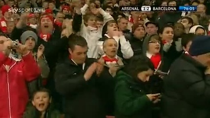 Arsenal срещу Barcelona 2 : 2 