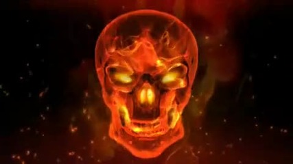 Flaming Skull 