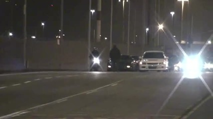 Mitsubishi Evo vs Honda Cbr600rr (480p)