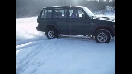 Дрифт с Mitsubishi Pajero