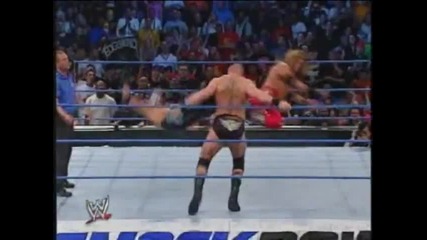 Brock Lesnar and Tajiri vs Rey Mysterio and Edge 10/10/2002