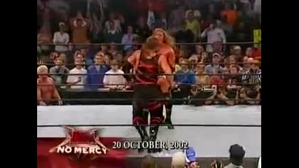 Wwe No Mercy 2002 - Kane vs Triple H