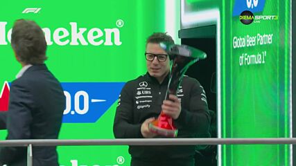 Страхотни емоции на подиума след Гран При на Китай