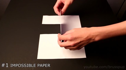 10 невероятни трикове с хартия