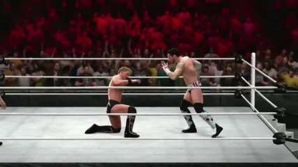 Wwe 13 трейлър с геймплей.