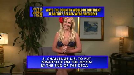 Letterman - Britney Spears Top Ten List