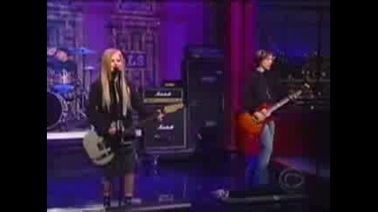 Avril Lavigne - My Happy Ending (live)