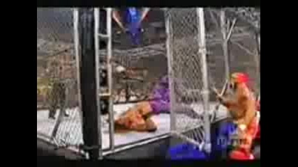 Wwe - 2002 Smacdown - Steel Cage Match Edge Vs Kurt Angle
