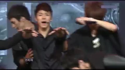 Beast - Breath { goodbye stage} ~ Inkigayo (oct. 31.10) 