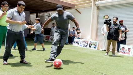 Superstars Play Unified Sports with Special Olympics Saudi Arabia Athletes ahead of the Greatest Royal Rumble