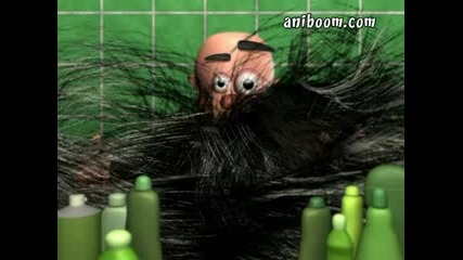 Смешна 3d Анимация - Опасност за косата