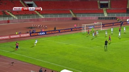 Сърбия 2:0 Армения ( квалификация за Европейско първенство 2016 ) ( 04.09.2015 )