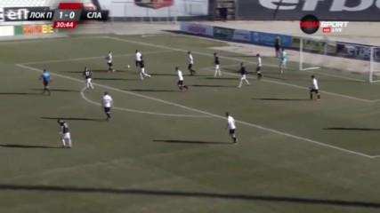 Локомотив Пд - Славия 1:1, Първа лига, 19-и кръг