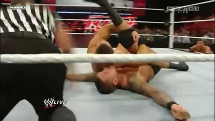 The Miz reverses the Rko into Skull Crushing Finale and becomes new Wwe Champion